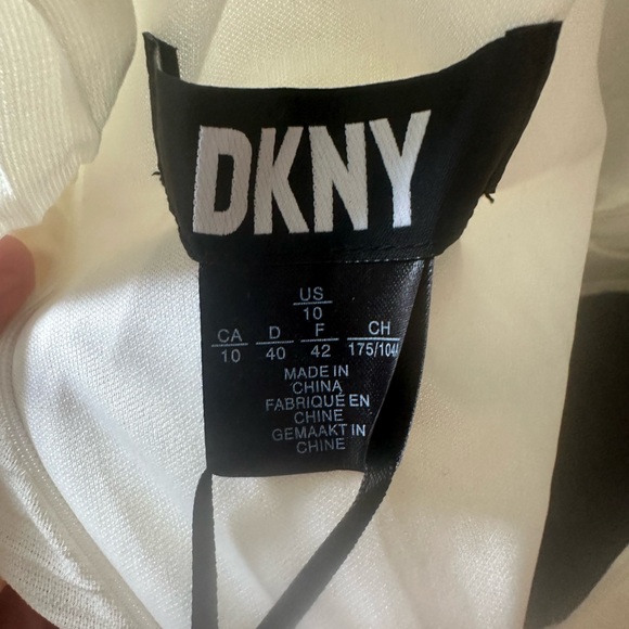 Dkny Womens Pleated Sleeveless Fit & Flare size 10 NWT - Picture 5 of 6